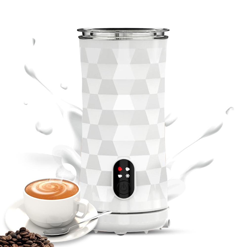 Electric Milk Frother 4-in-1 400W Automatic Hot and Cold Foam Maker and Milk Warmer for Latte /