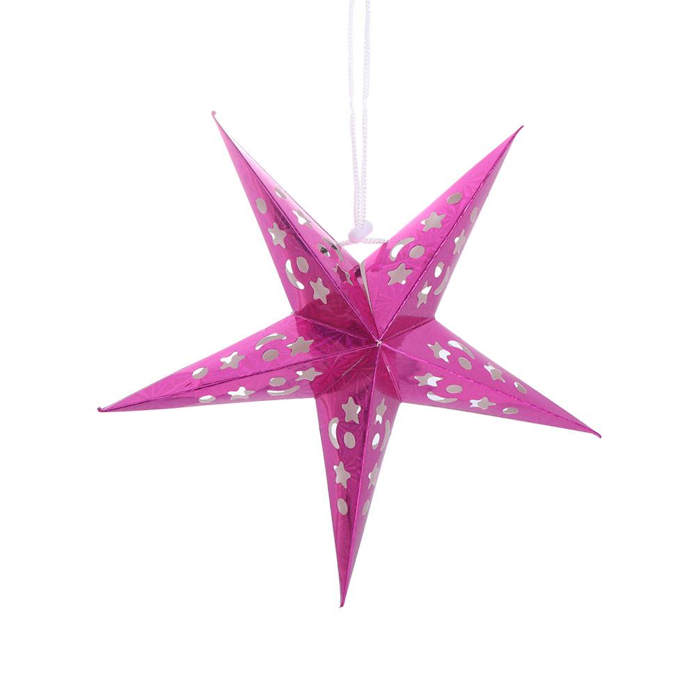 Multi Colors DIY Lamp Covers Home Garden Wedding Party Stars Lampshade Christmas Decoration Hanging Lights Decoration Ornaments