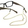 Reading Glasses Chain for Women Metal Sunglasses Cords Beaded Eyeglass Lanyard Hold Straps Men Eyewe