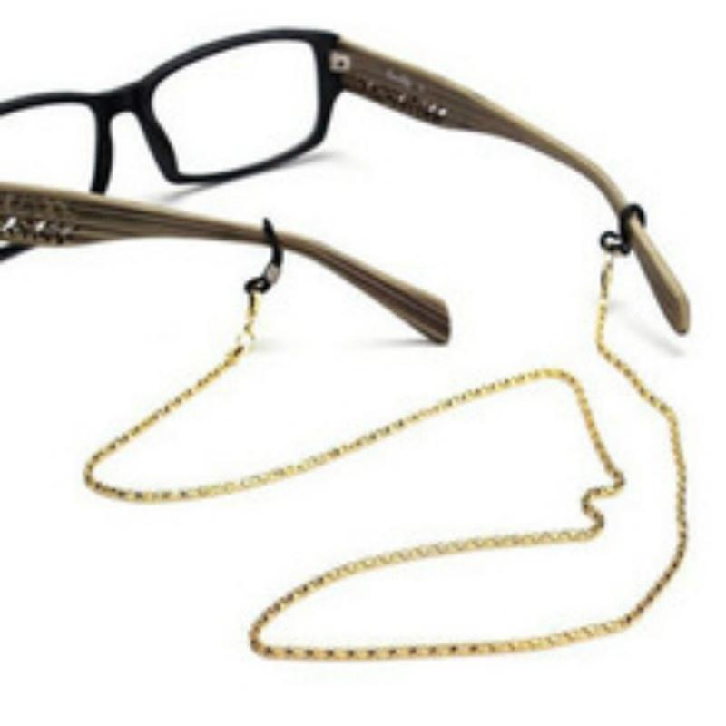 Reading Glasses Chain for Women Metal Sunglasses Cords Beaded Eyeglass Lanyard Hold Straps Men Eyewe