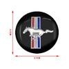 New 2026 Car Sticker For Ford 4Pcs Car styling 56mm Car Tyre Wheel Center Hub Cap Badge sticker For Ford Mustang FIESTA Focus Sh
