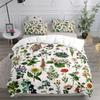 Floral And Birds Duvet Cover Set King Queen Double Full Twin Single Size Duvet Cover Pillow Case Bed Linen Set