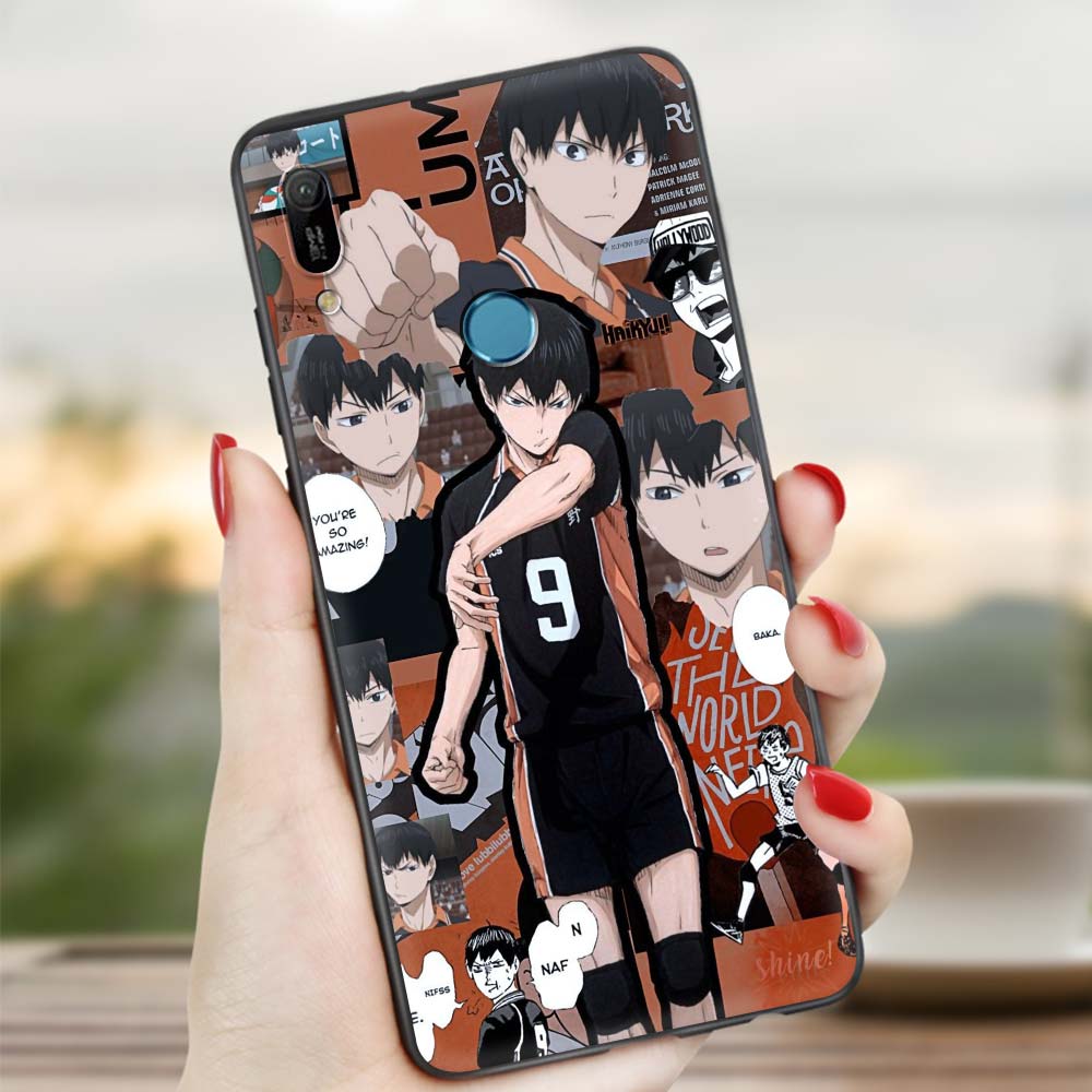 Чехол для телефона Huawei P30 Pro P40 Lite EP Smart Z Y7 Y6 2019, силиконовая задняя крышка, сумка для мобильного телефона, аниме Oya Haikyuu Love Volleyball