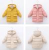 Boys Down Jackets Outerwear Autumn Winter Clothes Kids Girls Cotton-Padded Parka Jackets Children Thick Warm Cotton Coats