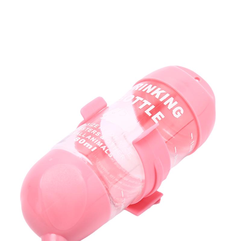 80 мл пластиковая поилка для хомяков бутылка-дозатор для воды подвесная бутылка для питья для домашних животных