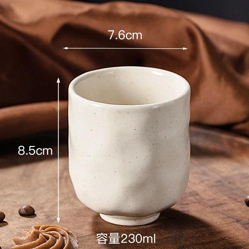 Minimalist Ceramic Mug Office Water Cup Breakfast Milk Cup Japanese Afternoon Tea Lovers Coffee Cup Household Drinking Set