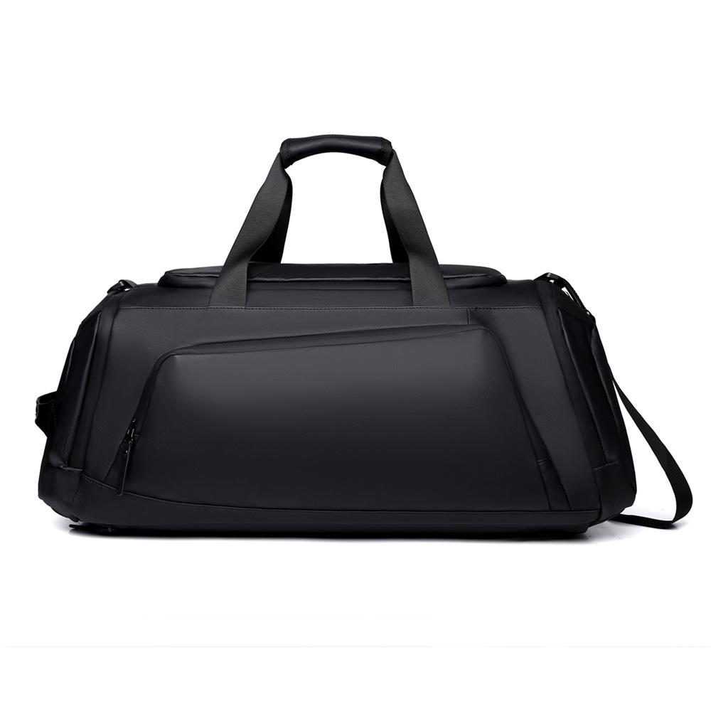 Мужская фитнес-сумка: Портативный, вместительный рюкзак для путешествий и тренировок, с разделением на сухое и влажное пространство