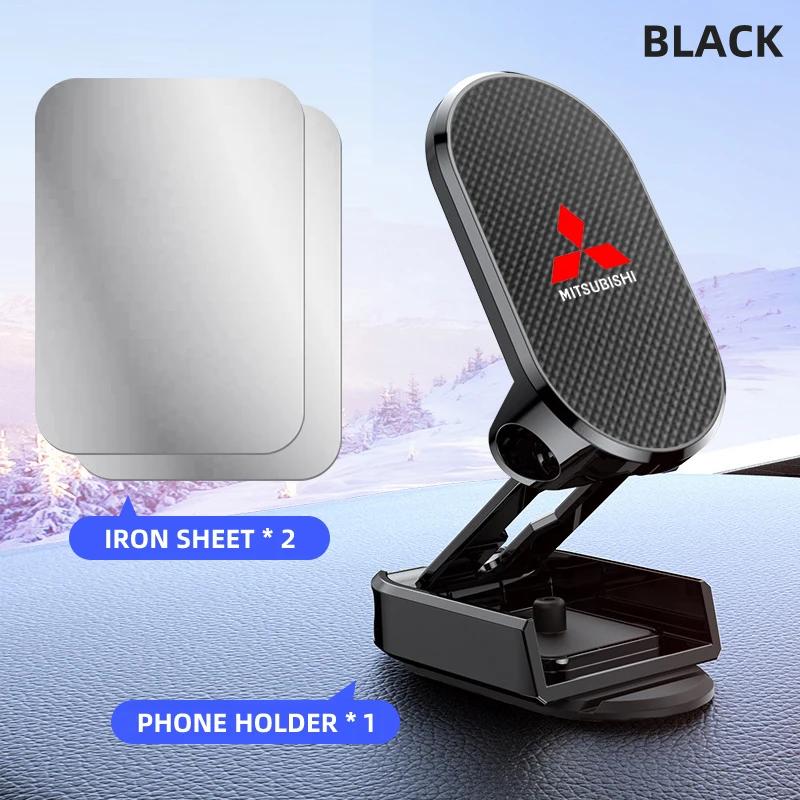 Magnetic Adjustable Car Phone Mount Cradle For Mitsubishi Logo ASX Outlander Lancer Pajero Eclipse Galant Mirage Accessories