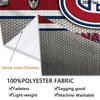 Montreal Canadiens Wall Tapestry Aesthetic Wall Hanging Printed Fabric Blanket Decorative Tapestries for Bedroom Living Room Home Decor