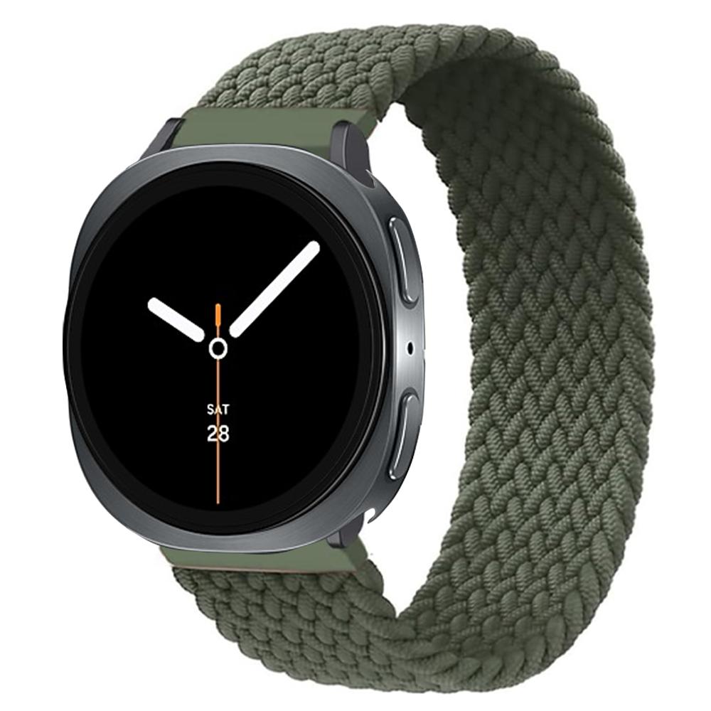Ремешок для Samsung Galaxy watch 8 Classic ремешок Аксессуары Плетеный solo loop Эластичный Браслет correa galaxy watch 8 ремешок 40/44мм