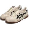 Asics Gel-Spotlyte Synthetic Leather GAT Retro Sports Comfortable Versatile Low-Top Lifestyle Casual Shoes Unisex Sneaker Beige 1203A718-201
