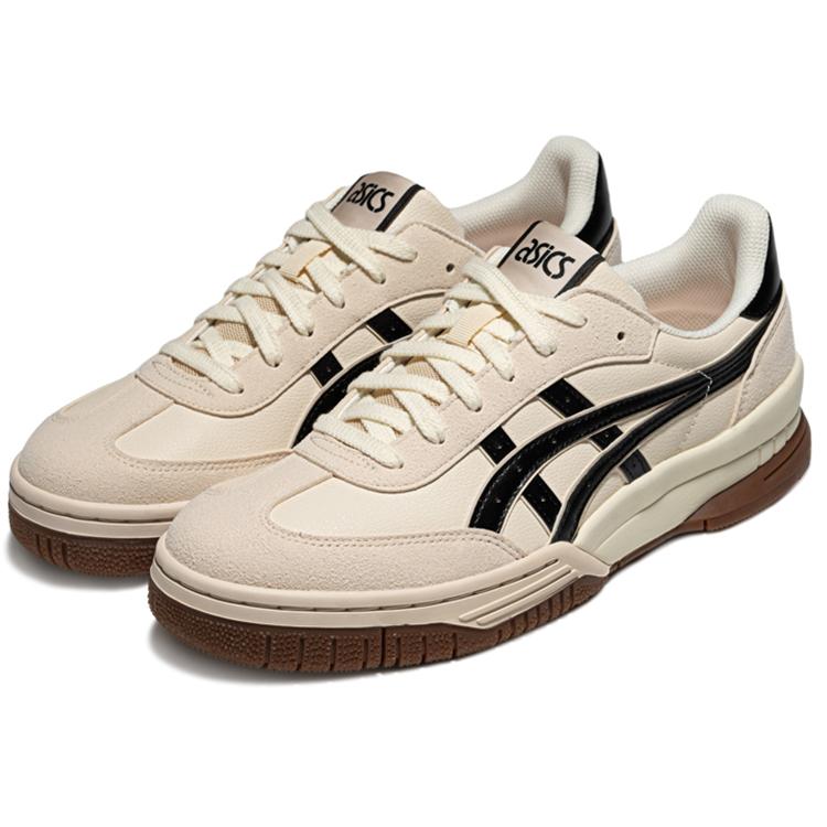 Asics Gel-Spotlyte Synthetic Leather GAT Retro Sports Comfortable Versatile Low-Top Lifestyle Casual Shoes Unisex Sneaker Beige 1203A718-201