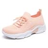 Shoes Women's 2025 New Foreign Trade Women's Shoes New Casual Shoes Fashion Running Shoes Flying Woven Breathable Sports Shoes Women