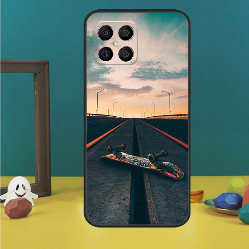 Крутой чехол-скейтборд для Honor X9a X8a X8b X9b X9c X8 X9 50 70 90 Lite Honor 200 Lite Magic 7 5 6 Pro