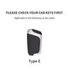 Leather Car Key Case Cover Shell Fob For Chery Eq1 Little Ant Car Remote Smart Keychain Holder Decorative Protecter Accessories
