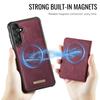 For Samsung Galaxy A16 4G/Galaxy A16 5G Magnetic Case CASEME ME80 Series Leather PC TPU Phone Cover with Detachable Wallet