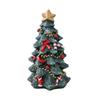 Mini Xmas Tree Ornaments Creative Floor Statues New Garden Sculptures  Christmas Gift