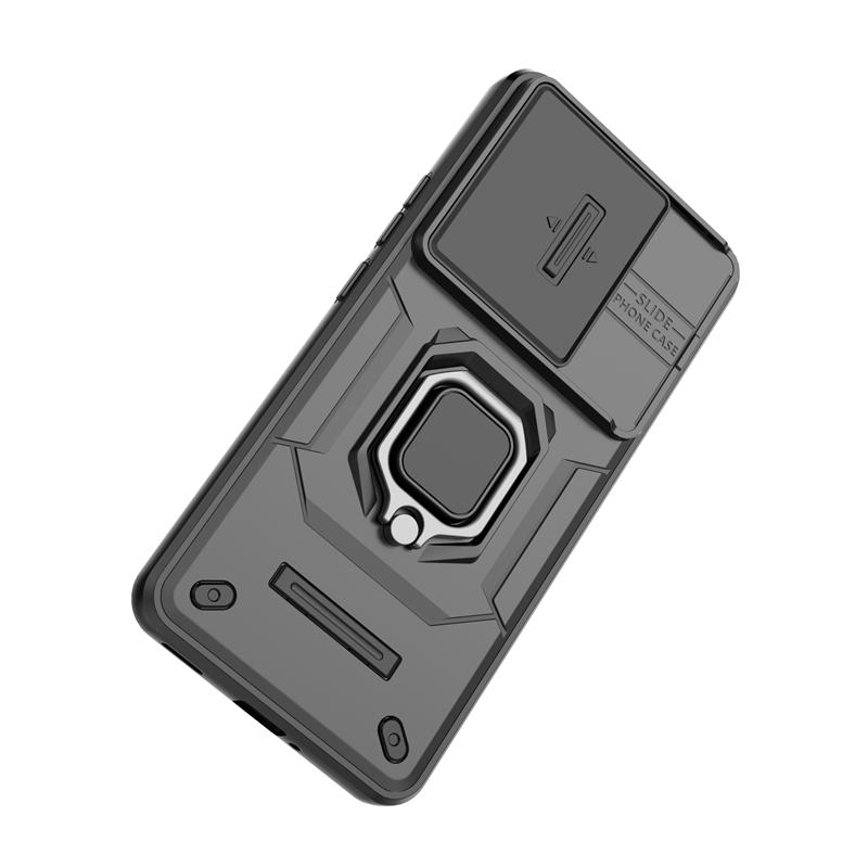 Armor Magnetic Ring Stand Funda для Xiaomi 14T Pro Mi 14T 5G Case Slide Camera Protection Cover для Mi14T 14TPro Capa