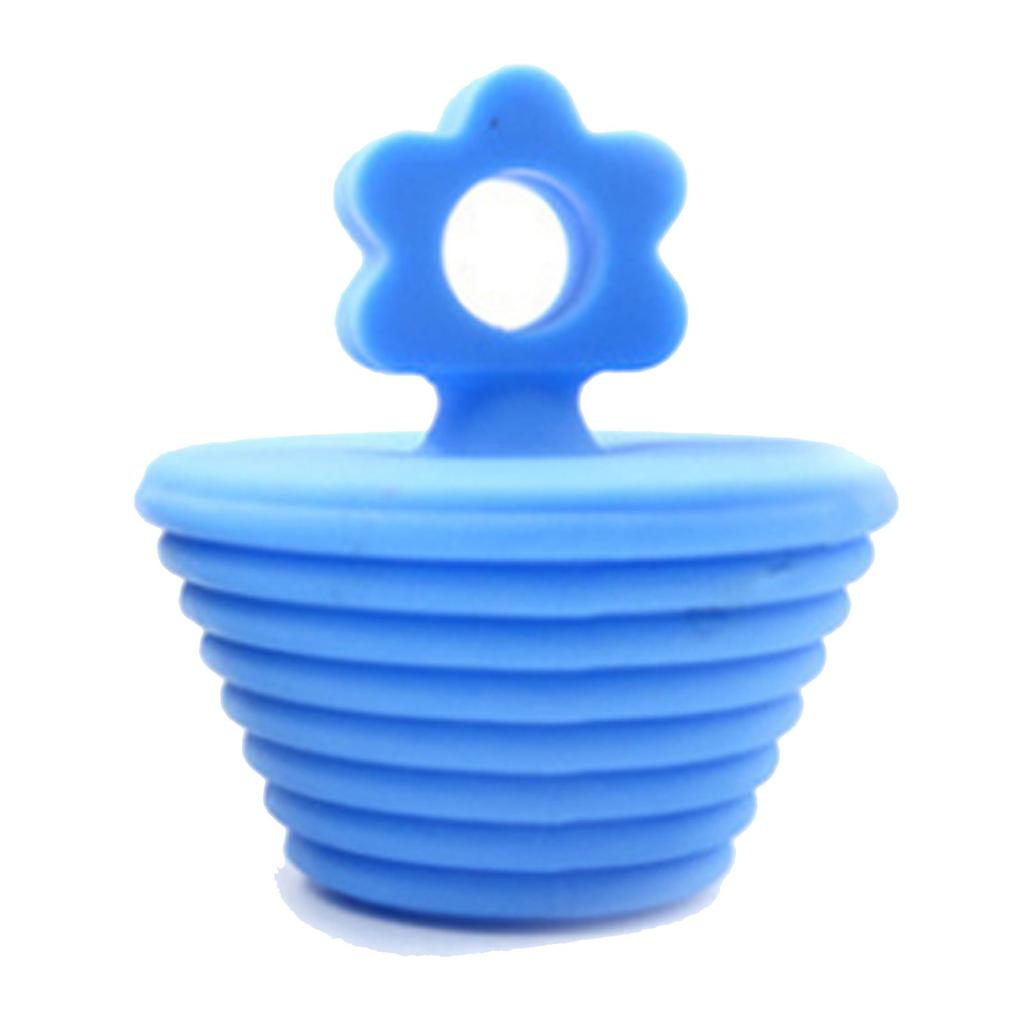 Цветочная силиконовая пробка, устойчивая к истиранию и устойчивая пробка для ванны, 1 шт.