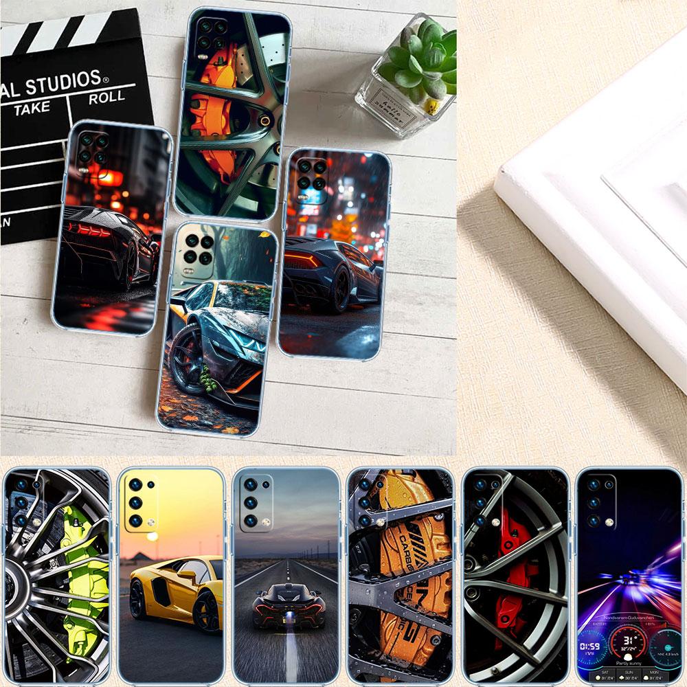 CJ97 Supercar Wheel Car Calipers Phone Case for Motorola Moto Edge 20 30 40 50 S30 Fusion Ultra Pro Neo Lite + G200 G23