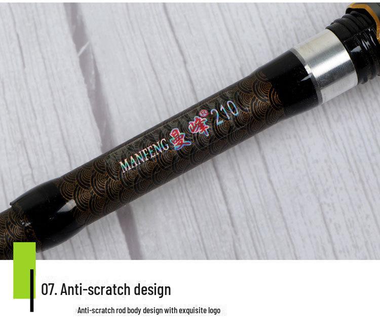 Комплект сверхкоротких телескопических удилищ из углеродного волокна, портативный и универсальный для рыбалки вдали от берега.