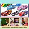 Классическая литая модель машинки Молния Маккуин из мультфильма Pixar Cars для веселой игры детей