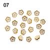 20pcs 10 Colors Flower Buckles 5.5mm DIY Doll Clothes New Doll Clothes Buckles  1/6 Doll