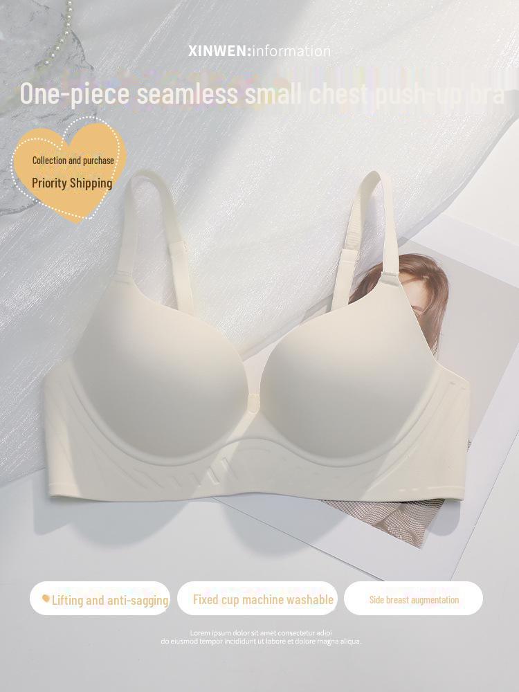 Комплект цельного бесшовного нижнего белья для девочек с поддерживающим бюстгальтером