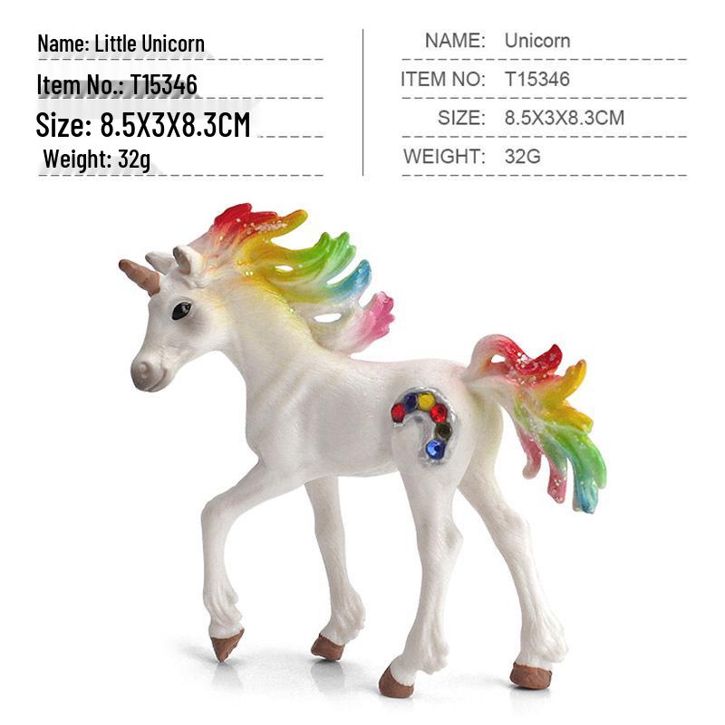 Pegasus Unicorn Set: Rainbow Wings Cognitive Toys for Children