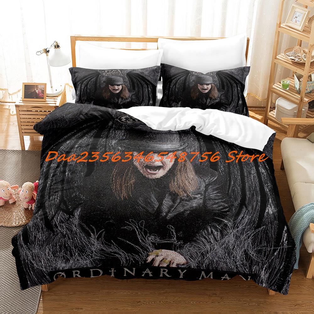 Comforter Ozzy Osbourne Bedding Set Single Twin Full Queen King Size Bed Set Aldult Kid Bedroom s Hip Hop Bed