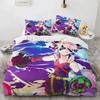 3D Аниме Моя Геройская Академия Персонажи Принтованный Постельный Комплект Пододеяльник Наволочка Постельное Белье Льняная Простыня Покрывало Пододеяльник Полный Размер Королевы