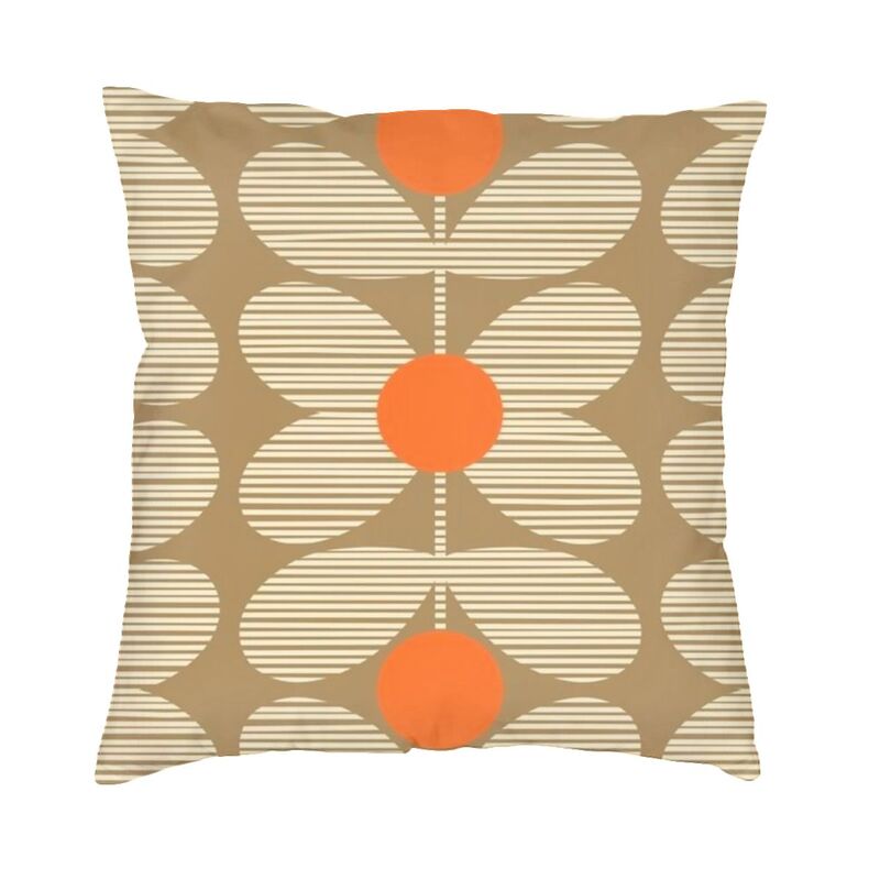 Роскошный чехол для подушки Orla Kiely, мягкая скандинавская наволочка с цветочным рисунком, декоративная наволочка