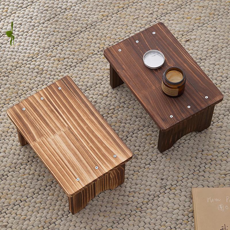 1шт стул шикарный домашний скамейка украшение из цельного дерева ретро гостиная пеленальный столик маленький табурет