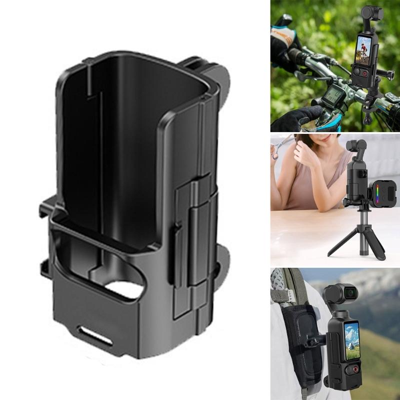 Protective Expansion Frame for Pocket 3 Camera Expansion Bracket Scratch Proof 1/4 Screw Cold Shoe Mount
