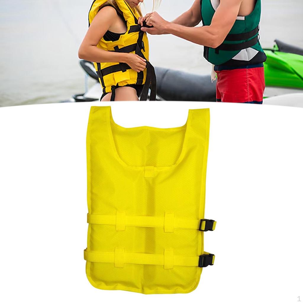 Life Vest Portable Adjustable Straps Swim Jacket for Adults Kayaking Surfing