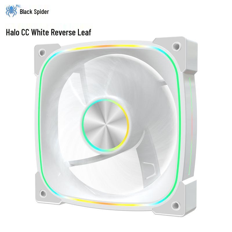 12СМ ARGB Бесшумный компьютерный вентилятор с контролем температуры, радужной подсветкой и PWM-синхронизацией