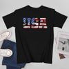 Больше Дизайна 4 июля Американский США Соединенные Штаты Флаг Орел Патриотический День Независимости Унисекс Футболка Футболки Футболка С Круглым Вырезом Футболки