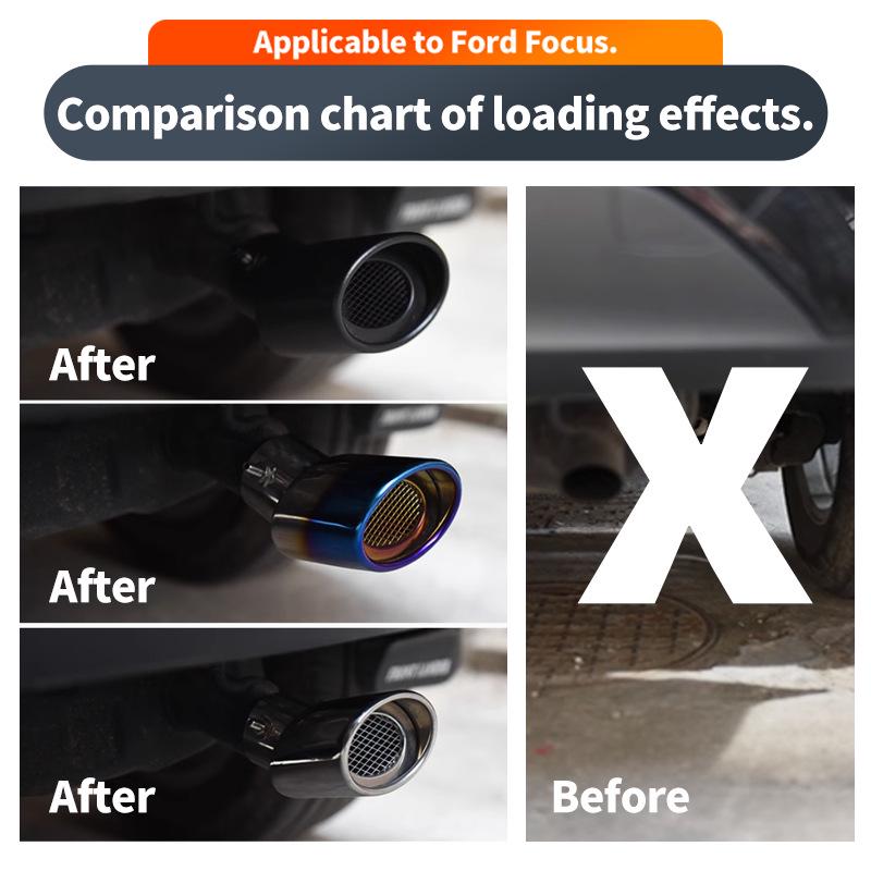 Глушитель выхлопной трубы для Toyota Corolla, Excelle, Trumpchi GS4, Focus, Bluebird, Changan CS75