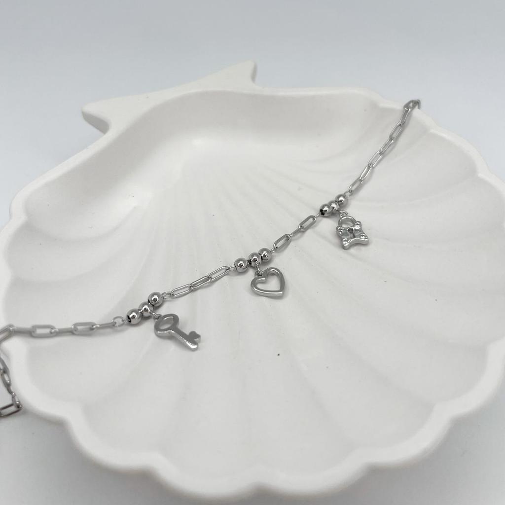 Серебряный браслет с фианитами (2137924)