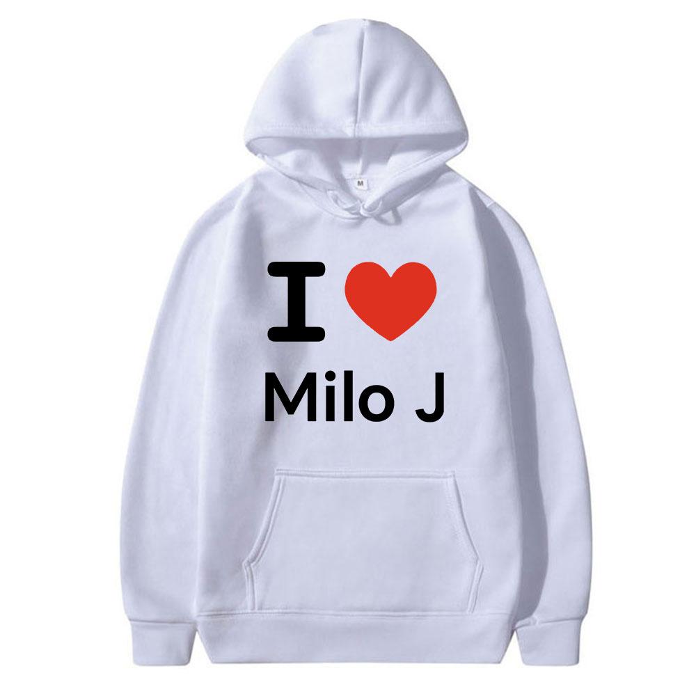 Rapper Milo J Hoodies 111 Album Merch Sweatshirts Men Women Fashion Hip Hop Vintage Long Sleeve Pullovers Fans Gift Streetwear