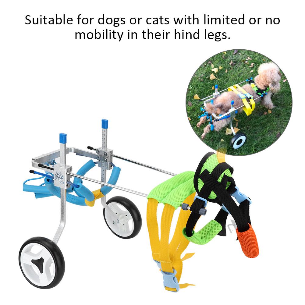 Adjustable Pet Dog Wheelchair for Hind Legs Rehabilitation