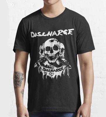 Discharge Band Панк Футболка Унисекс Футболка с коротким рукавом Все размеры S-2345XL Унисекс Футболка