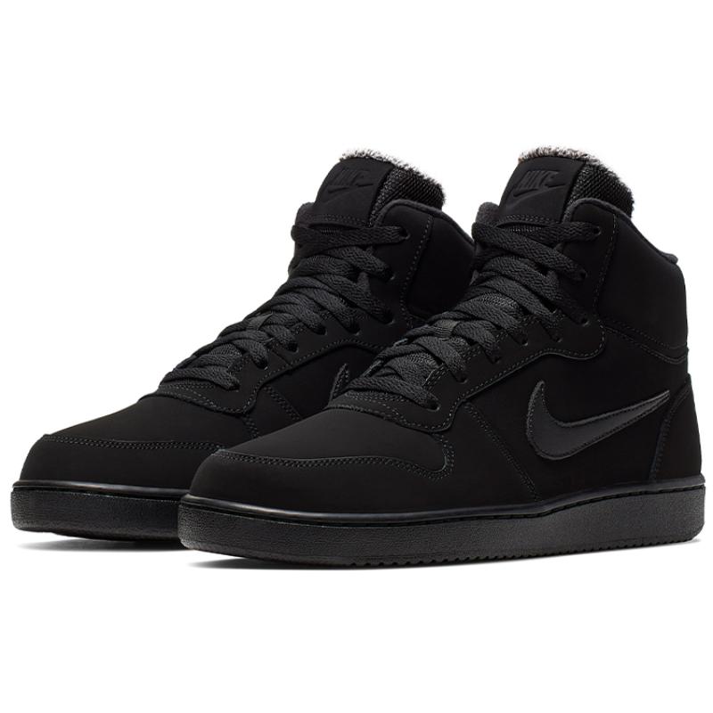 Nike Кроссовки Ebernon Mid Se Triple Black  AQ8125-003