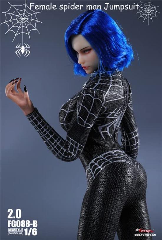 [TOYBARJAPAN] Фигурка-тело 1/6 для экшн-фигурок, совместимое с TBLeague и другими типами тел. Fire Girl Toys FG-088B Черный леопард Красивый