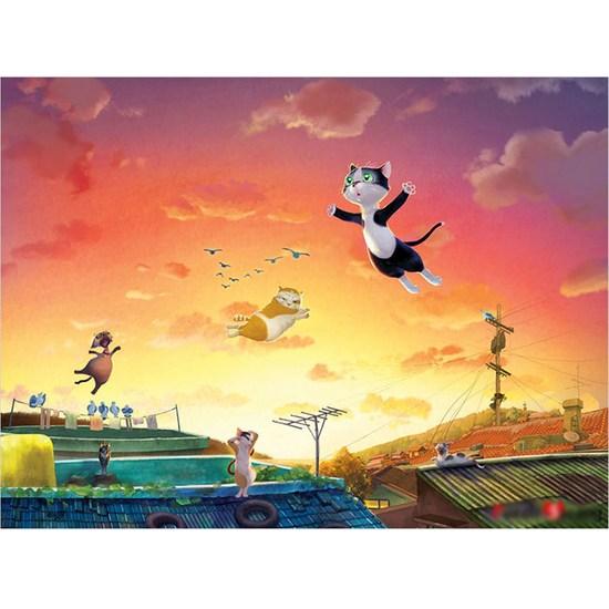 Наборы Puzzle Life Stray Cat - Dream of Flying 300 деталей, популярные корейские пазлы