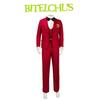 Original Stock Factory Wholesale Dark Wizard Red Suit Halloween Costume Men's Clothing
