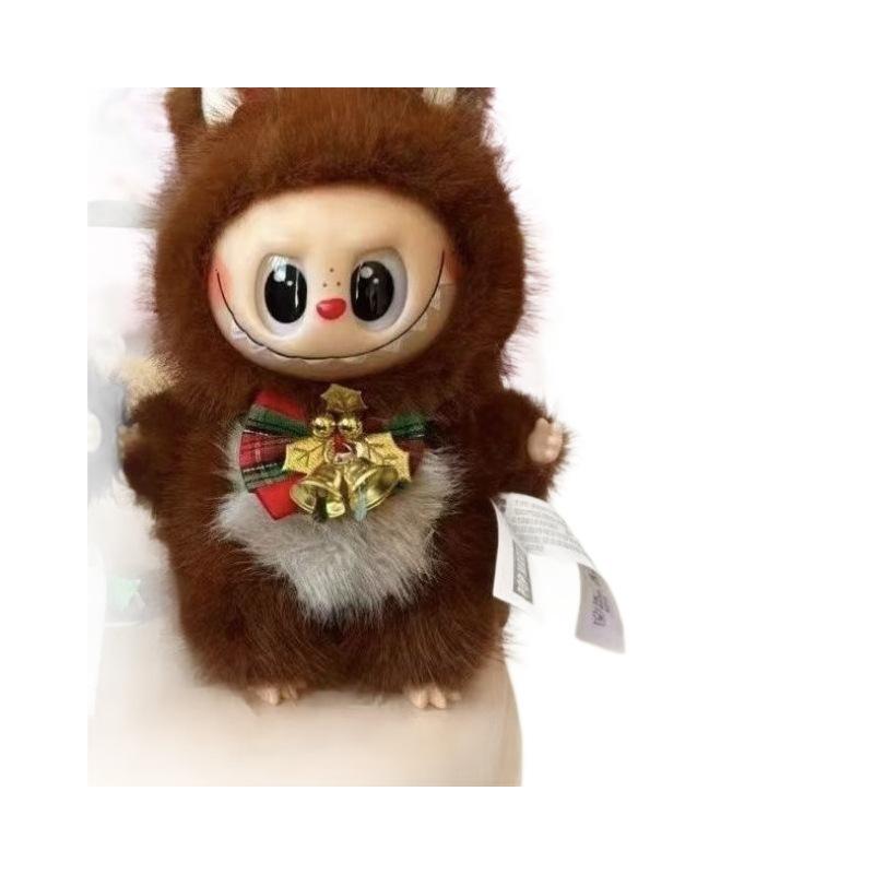 Рождественский Рабуб Лось Рабуб Кукла Сидячая Плюшевая Кукла Слепая Коробка Винил