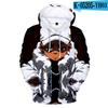 Толстовки Boondocks 3D модная толстовка с длинным рукавом мужская толстовка с капюшоном для взрослых повседневная уличная одежда Harajuku унисекс свободная одежда