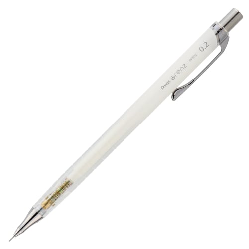 Pentel Mechanical Pencil Orens 10th Anniversary Limited 0.2mm Glass White XPP502-ANW