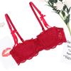 Varsbaby Sexy Lace Bra Half Cup Push Up Underwear Thin Cotton Women Bras